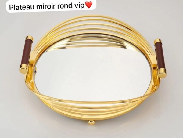 Plateau miroir Rond/ovale vip