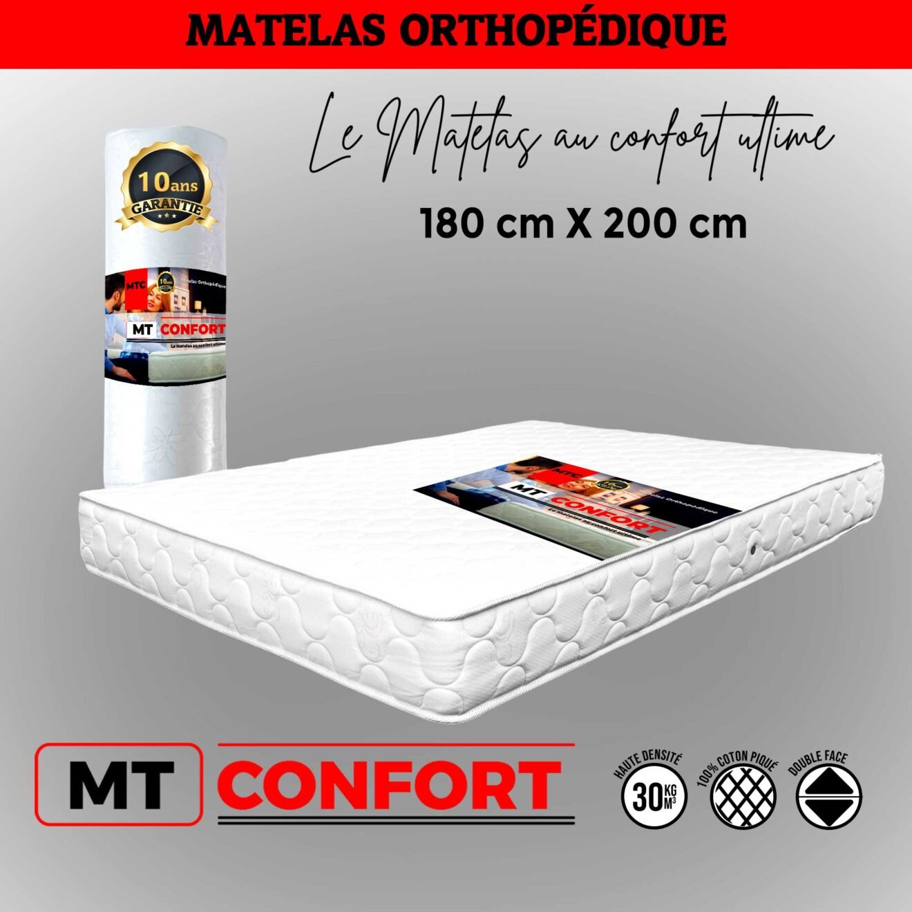 MAtelas_MT-Confort_180x200 Mboup Trading company